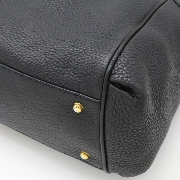 GUCCI GG Ride Tote Bag Leather Black - Picture 4 of 9